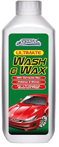 Carpride Ultimate Car Wash & Wax, Professional Finish, 1L Concentrated Formula