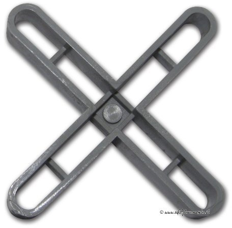 RUBI | Tile Spacers for The Correct Placement of Tiles | Quality Base Material | 5 mm Tile Spacers | Grey Tile SPACERS 3/16 (5 MM.) -(B-100 U.)