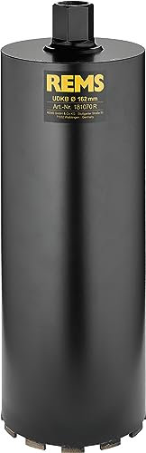 REMS couronne de carottage universelle diamant, UDKB 162x420xUNC 1 1/4, Nb de segments 12