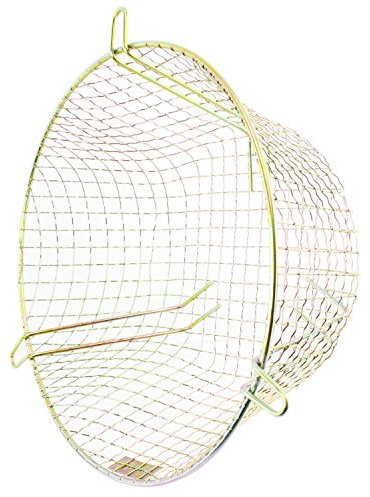 SPARES2GO Universal Zinc Coated Cooker Hob Vent Guard/Tumble Dryer Outlet Round Cage (10'' / 255mm)