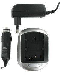 AboutBatteries Chargeur pour HITACHI VM-E565LE, 220.0V, 1000mAh