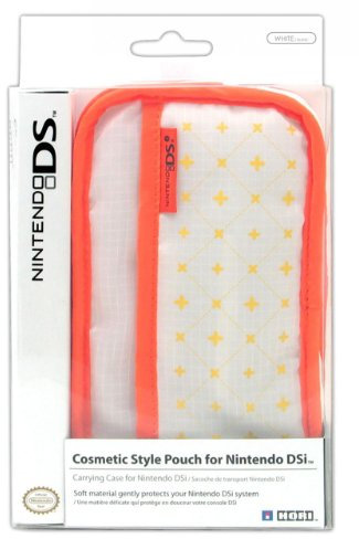 Nintendo DSi - Tasche Cosme Pouch Weiß/Orange (Hori)