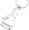 Bottle Opener Palm/Hand Shape Bottle Opener Keyring for Gift Keychain Metal Pendant 1Pcs Creative and Useful