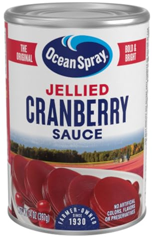 Ocean Spray Cranberry Sauce Jellied, 14-Ounce Bottles (Pack of 24) Package Size