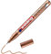edding 780 Marqueur peinture brillante - cuivre - 1 feutre peinture brillante - pointe extra fine,8 mm - pour dessin, coloriage, scrapbooking - étanche, très opaque