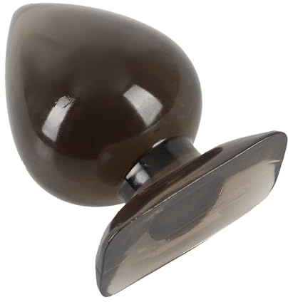 You2Toys Butt-Plug Anal Drops - intensiver Anal-Plug für Frauen und Männer, mit schmaler Spitze und breitem Schacht, schwarz/transparent
