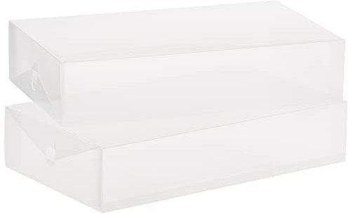Whitmor Clear Vue Boot Box (Set of 2)