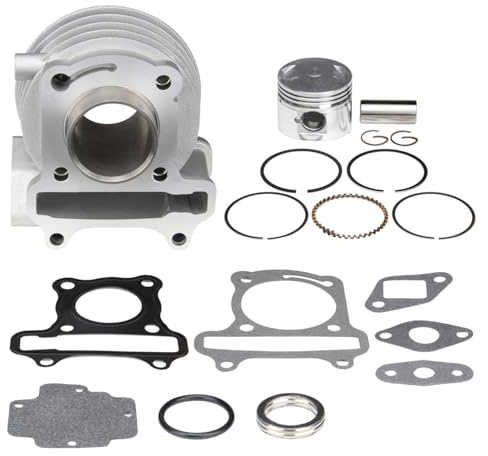 Citomerx Zylinder Kit 4-Takter 50ccm | Kompatibel mit China Motoren Baotian, Rex RS450, BT49QT, Kymco Agility, Ering, MKS Ecobike, Zhongyu, Rieju, Nexxon 50 People