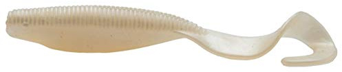 Z-MAN Streak Z Curly Tail, 4, Pearl