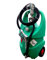 Emilcaddy 55L Benzin Manuelle Kolben-Pumpe (ATEX) 3m Schlauch Man. Pistole Benzintrolley