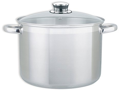 SSW Edelstahl Kochtopf Vitalo XXL, 26 cm, Silber