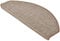 Beautissu XXL Treppenstufen Matten 65x28 cm – 15 Stück Gängige Treppen Stufenmatten Selbstklebend Innen Treppenmatten Stufenmatte Teppich Treppenteppich Stufenteppich Halbrund Sand – ProStair