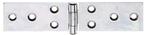 Alberts 850722 Tischband | mit vernietetem Edelstahlstift | sendzimirverzinkt | 34 x 140 mm | 20er Set
