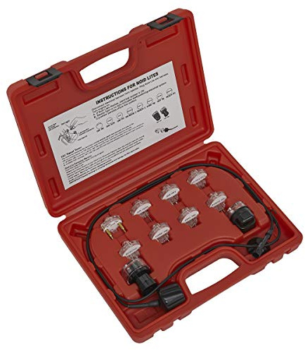 Sealey 11pc Noid Light/IAC Test Set, Fuel Injector Noid Tester – VS2131