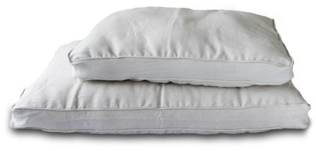Lex&Max Bezug RIPP für COMFORT Hundekissen-Füllung - Größe: 120 x 80 x 9 cm, Farbe: Ecru