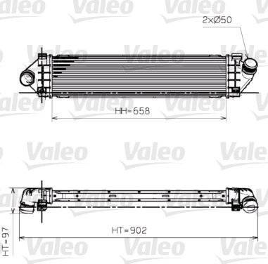 Valeo Ladeluftkühler, Motorkühlung 818246 | Kompatibel mit: FORD C-MAX, FOCUS C-MAX, FOCUS II, FOCUS II Cabriolet, FOCUS II Stufenheck, FOCUS II Turnier, GALAXY II