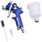 IPOTOOLS Mini HVLP Lackierpistole Spritzpistole 1,0mm Düse - H2000 Profi Farbsprühsystem Spraypistole mit 125 ml Plastikbecher und Edelstahldüse 1,0 mm
