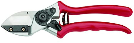 Altuna - Tijera de Poda a Una Mano Pruning J466 - Ajuste Manual - Corte Yunque para Ejercer Mayor Presión - Resistente y Muy Ligera - Tijera de Jardinería Fabricada en Aluminio Reforzado - Altuna