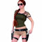 NET TOYS Doppelter Pistolenhalfter Lara Croft Pistolen Pistolenholster Revolver Cowboykostüm Pistolengurt Western Pistolengürtel Faschingskostüm Zubehör