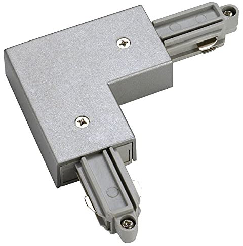 SLV ECK-VERBINDER, für Hochvolt 1Phasen-Aufbauschiene, Grau