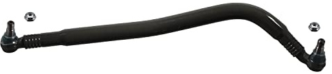 febi bilstein 38318 Lenkstange mit Kronenmuttern und Splinten, 1 Stück