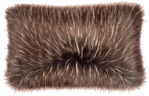 Unbekannt Pad Kissenhülle Veneta - Bronze 30 x 50 cm Felloptik