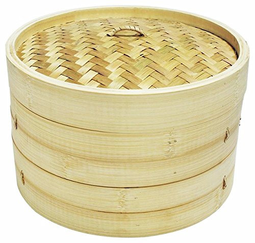 6 Bamboo Steamer Set
