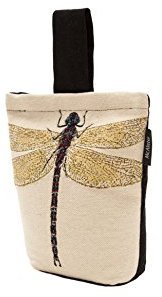 McAlister Textiles Bugs Life | Türstopper Gelbe Libelle | gewebtes Tiermotiv Deko Türsack
