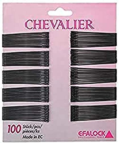 Efa Chevalier Haarkl. schw. 100St. 5cm