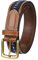 Tommy Hilfiger Herren-Gürtel mit Stoffeinlage, lässiger Gürtel mit klassischer Gurtschnalle, Marineblau, 38