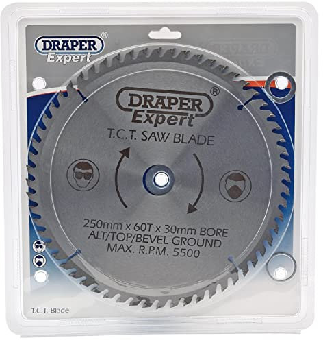 Draper 09488 TCT Saw Blade 250 x 30mm 60-Tooth
