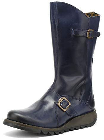 Fly London Women's Chukka Boots, Blue 020, 9