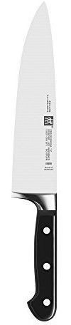 ZWILLING Professional S 20.3 cm rasiermesserscharfes deutsches Kochmesser, Made in firmeneigener deutscher Manufaktur mit Spezialformel Stahl perfektioniert seit fast 300 Jahren, spülmaschinengeeignet