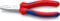 Knipex Flachzange verchromt, mit Mehrkomponenten-Hüllen 160 mm 20 05 160