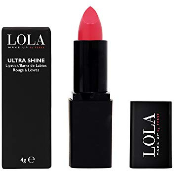 Lola Make-Up Ultra Shine Lipstick, Enriched With Antioxidant Vitamins A, C & E, Hyaluronic Acid, No. 023 Show Stopper,Vegan