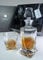 Quadro Engraved 3-Piece Spirit Decanter Set in Forever Crystal Satin-Lined Presentation Box
