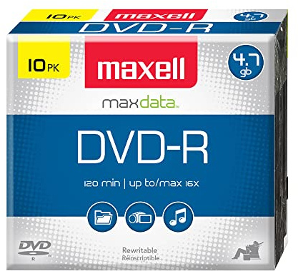 MAX638004 - Maxell DVD-R Discs