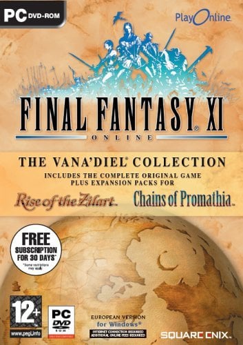 Final Fantasy XI with Chains of Promathiand Rise of the Zilart Expansion Pack (PC DVD)