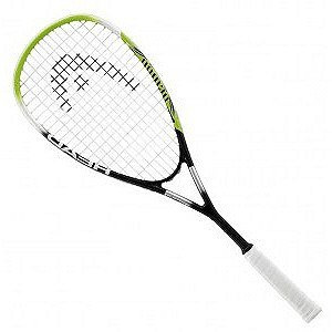 HEAD Metallix Demon – Raqueta de Squash, Color Verde/Negro/Plata, Talla 26