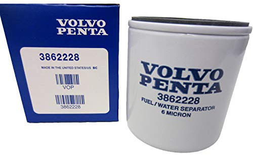 OEM Volvo Penta Gasoline Spin-On Fuel Filter 1994-2007 V6/V8 Models 3862228 by Volvo Penta