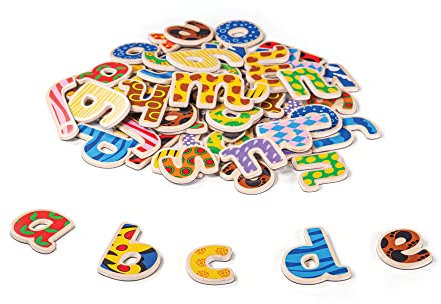 Tidlo Wooden Magnetic Letters (Lowercase)