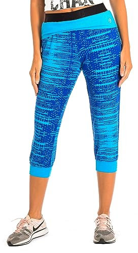 Zumba Sportliche Caprihose für Damen mit doppeltem Gummibund Z1B00312