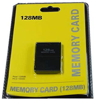 Carte mémoire générique pour PS2 - 128 mb - neuf sous blister