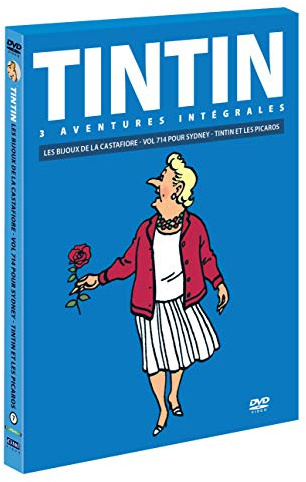 Tintin - 3 aventures - Vol. 7 : Les Bijoux de la Castafiore + Vol 714 pour Sidney + Tintin et les Picaros - Verschiedene Abdeckungen [FR Import]