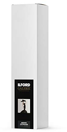 Ilford 2004044 Smooth Cotton Rag 50 x 49, 1 Roll, Black