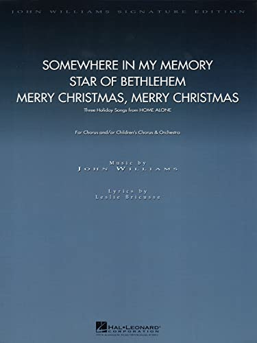 Hal Leonard Three Holiday Songs from Home Alone (Score and Parts) Composed by John Williams