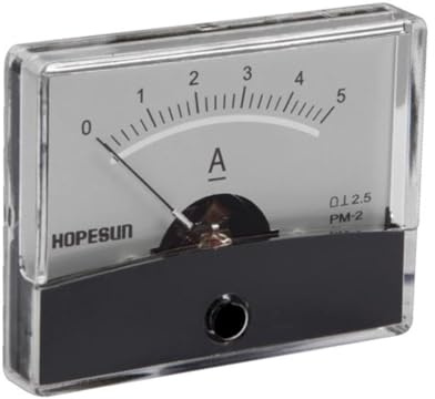 VELLEMAN - AIM605000 Analoges Strompanelmeter 5A DC / 60 x 47mm 139947