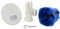 Point de centre DCL diamètre 67mm profondeur 50mm + Fiche-douille E27