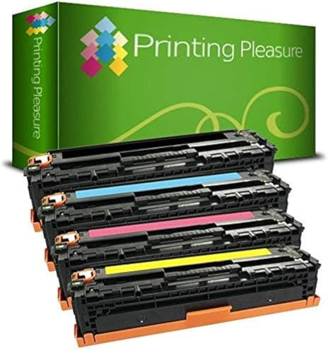 4 Toner kompatibel zu Canon 731 für Canon I-Sensys LBP-7100CN LBP-7110CW MF-8230CN MF-8280CW - Schwarz/Cyan/Magenta/Gelb, hohe Kapazität