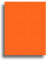 Farbige Visitenkarten – 25 Blatt / 250 Visitenkarten – Inkjet & Laser – 10 pro Blatt (helles Orange)